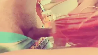 Unexperienced Head Nutting Deep Inwards Her Mouth