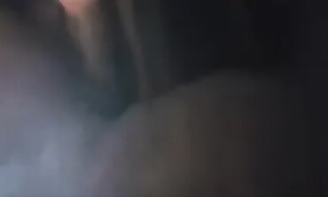 African Beauties - Ebony Babe Gives Blowjob to Black Guy
