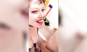 Betsy's Exclusives - Dirty Talking MILF Giving A Footjob And Pees In Your Face