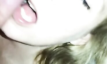 Ex Wifes Blowjob - Redhead Amateur Mud Facial