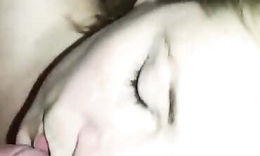 Ex Wifes Blowjob - Redhead Amateur Mud Facial