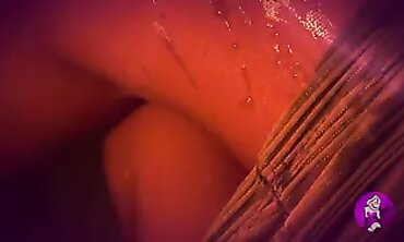 Hot Amateur Teen in Fishnet Stockings Gives You A Sensational Footjob