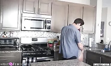 Dominatrix Daughter's Kinky Bondage Play With Stepdad Ending In Intense Orgasm