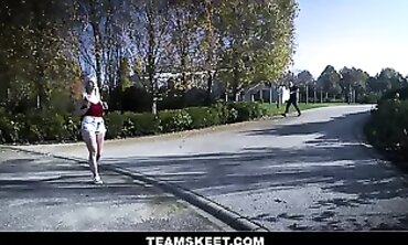 Slender Blondie Roxxy Rise Faces Big Dick in Intense POV Sex