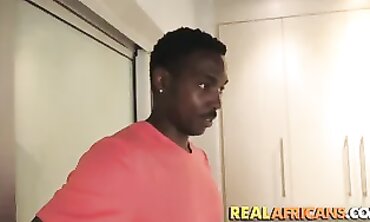 Dark & Delicious Sista's Pussy Gets Creampied By Her Brother