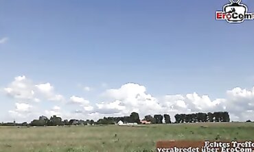 Sex on Farm - Old Mature Ash Blondes Sensual Lovemaking Experience