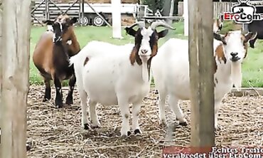 Sex on Farm - Old Mature Ash Blondes Sensual Lovemaking Experience