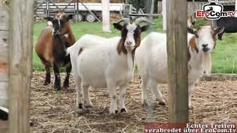 Sex on Farm - Old Mature Ash Blondes Sensual Lovemaking Experience