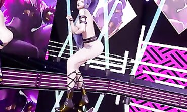 African Rose Motion Capture Model Rides A Virtual Steed In This Erotic Dance