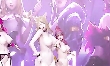African Rose Motion Capture Model Rides A Virtual Steed In This Erotic Dance
