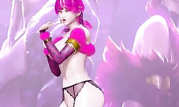African Rose Motion Capture Model Rides A Virtual Steed In This Erotic Dance