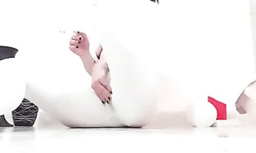 Hot Milf Smoking & Jerking Off - Pussy Fluid Closeup