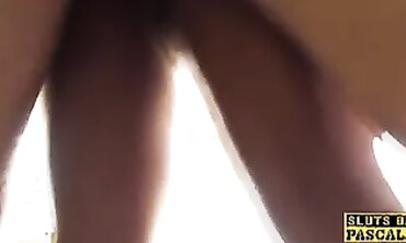 Erotic Domination - Black Dominatrix Throats White Guy's Big Dick in Rough Sex