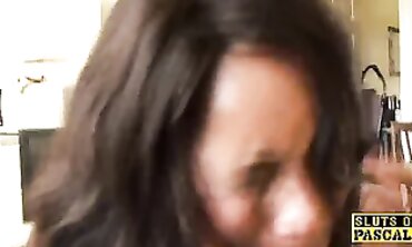 Erotic Domination - Black Dominatrix Throats White Guy's Big Dick in Rough Sex