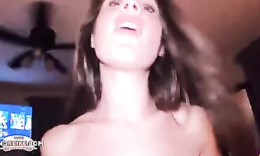 Hot German Blonde Rides Big Dick in Hardcore Action