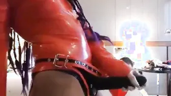 DominaFire's Red-Hot Anal Play with Latex Gloves - Sex Ed Lesson by Mistress Domi