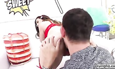 Dark Haired Vixen - Sexual Exploration with Hot Babe Natalie Brookes