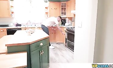 Sweet & Sassy Step-sister Fucks Brother's Friend in Her Virgin Pussy