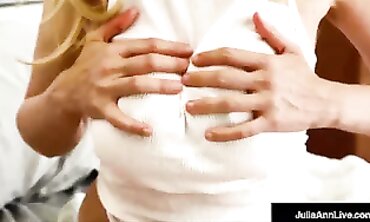 Mommy Julia Anne's MILF Porn Star Confessions - Behind The Scenes Footage