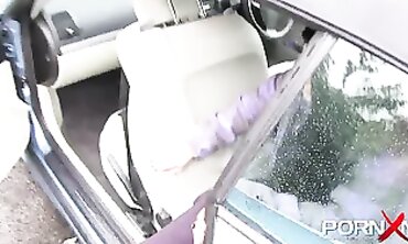 Dark-Haired Vixen Loves to Pee Outdoors - Fetish Video with Hot Babe