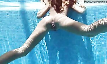 Tiffany-Hatton's Poolside Adventure - Dirty Talking Blonde Bombshell