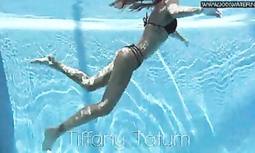 Tiffany-Hatton's Poolside Adventure - Dirty Talking Blonde Bombshell