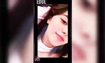 XLightMoonxBustsOut - Sexy Brunette Teen Faces Off In A Masturbation Challenge