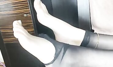 Hot Babe in Stocking Fetish Gives Intense Anal Fuck