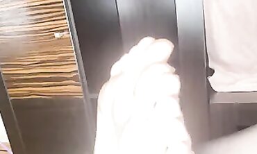 Hot Babe in Stocking Fetish Gives Intense Anal Fuck