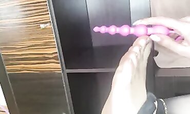 Hot Babe in Stocking Fetish Gives Intense Anal Fuck