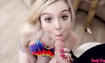 Family Friendly Swinger's Paradise #3 : Step-Mom & Teen Daughter Share Husband