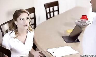 Fun-Railing Sexy Teen Babe Rides A Hard Dick In POV Style