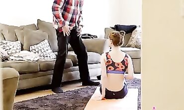 Dad's Guide to Fitness: A Daughter Teaches Her Father How To Do Yoga