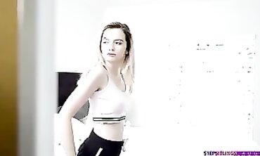 Red Hot Passionate Sex Scene with Stepbrother's Girlfriend