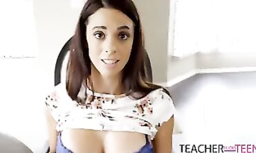Student's Secret Crush - Teen Girl Fucked Hard by her Creepy Mature English Tutor