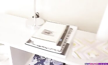 Step-Sister's Sex Ed Lesson Gone Wild! Older Brother Teaches barely legal Stepsis How To Please A Man