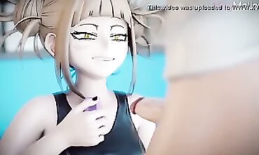 My Hero Academia's Hermitka - Toga Dives into Action with Her Team