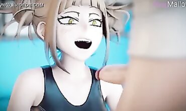 My Hero Academia's Hermitka - Toga Dives into Action with Her Team