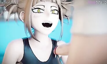 My Hero Academia's Hermitka - Toga Dives into Action with Her Team