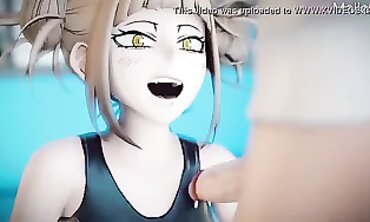 My Hero Academia's Hermitka - Toga Dives into Action with Her Team