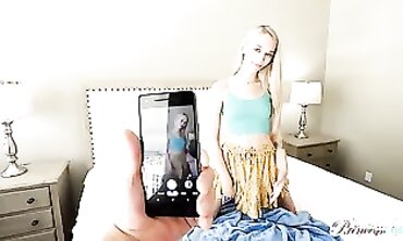 Step-Sister's memory: Old Man Trapped In Hot Blonde Teenage Vixens