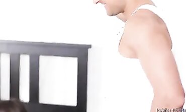 Hot Blonde MILF Teaches barely legal Wife How To Please Her Husband
