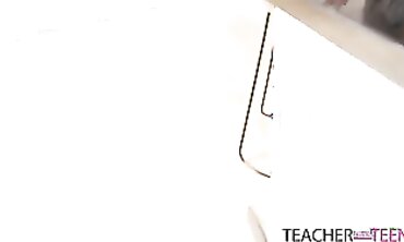 College Girl Faces Consequences After Getting 'Plumped Up' By Hot Professor