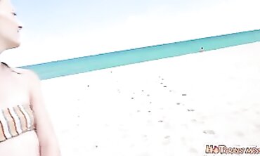 Beach Babe Picked Up For A Wild Adventure In Paradise
