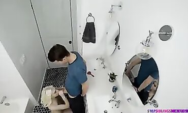 Hot MILF Catches Teen In Her Bathroom And Gives Him A Wild Ride