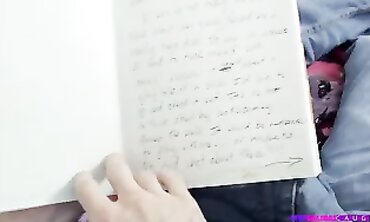 Step-Sister's Secret Diary #2 (Exclusive Footage) - Older Brother Catches Her Masturbating