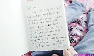 Step-Sister's Secret Diary #2 (Exclusive Footage) - Older Brother Catches Her Masturbating