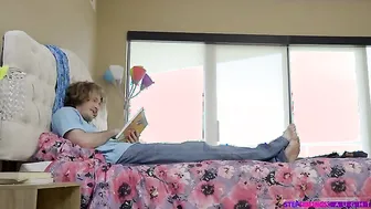 Step-Sister's Secret Diary #2 (Exclusive Footage) - Older Brother Catches Her Masturbating