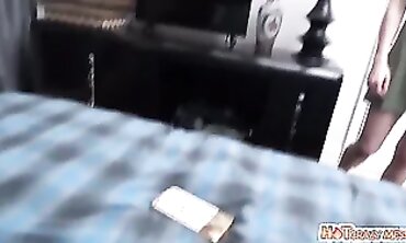 Hot MILF Teaches barely legal Blonde How to Please Her Step-Dad