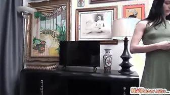 Hot MILF Teaches barely legal Blonde How to Please Her Step-Dad